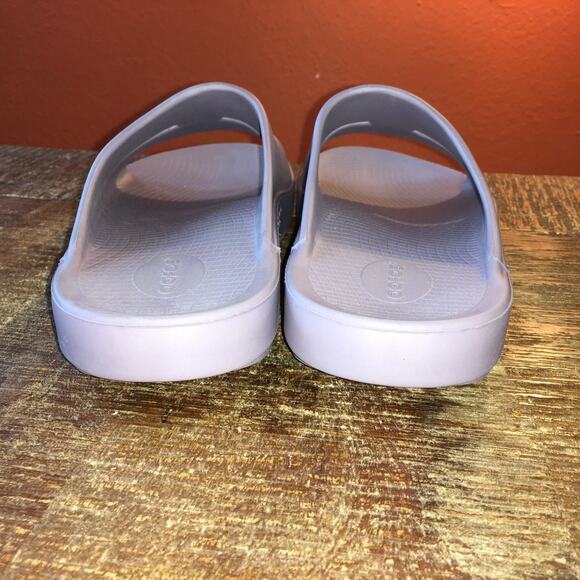 OOFOS Ooahh Slide Sandal Lavender Purple Sport Flex Recovery Mens 13 Gorpcore - Picture 3 of 7